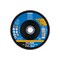 Pferd 7" x 7/8" A.H. POLIFAN Flap Disc - Z PSF STEELOX, Zirconia, 60 Grit, Conical 62063 - alternate 2